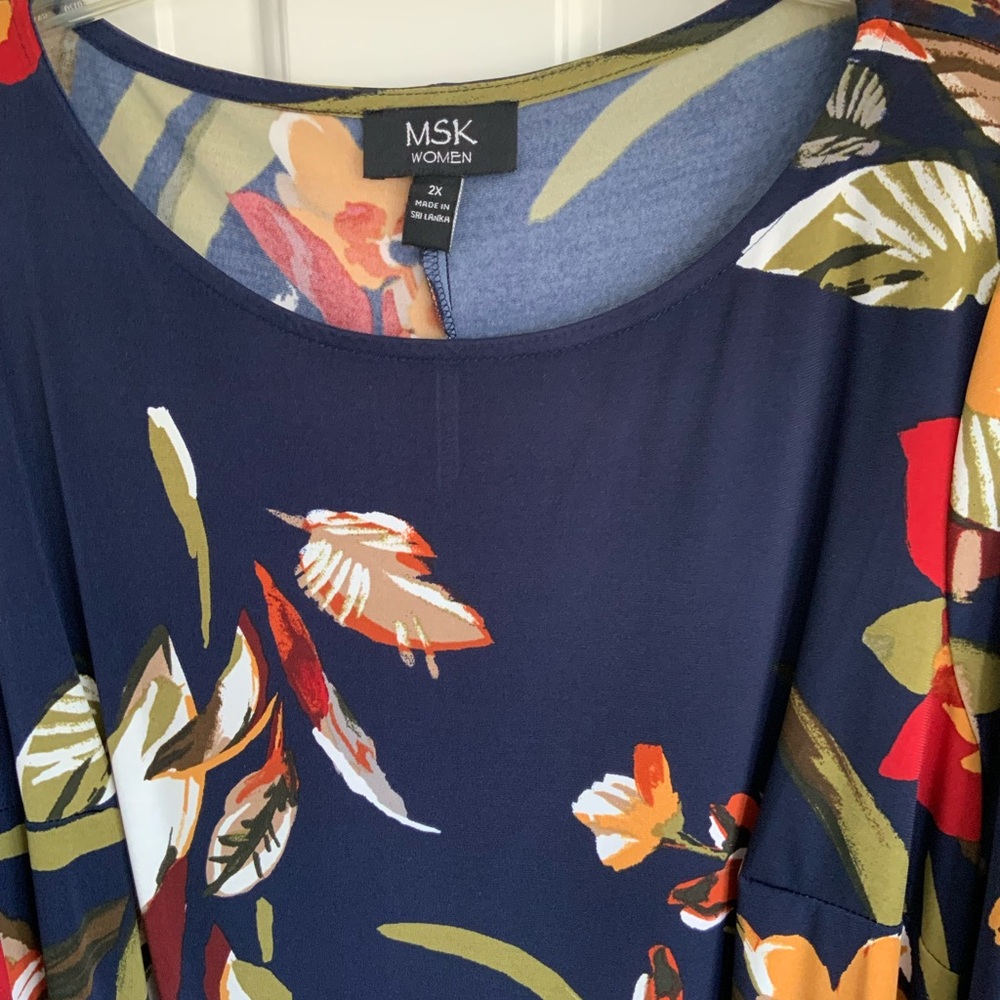 MSK Women's Floral Dress